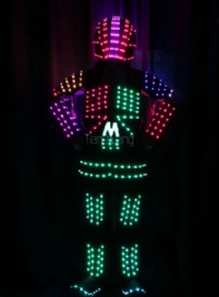 LED发光机器人服