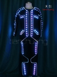 LED light up Fiber Optic Jumpsuits