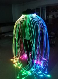 LED发光光纤旋转道具