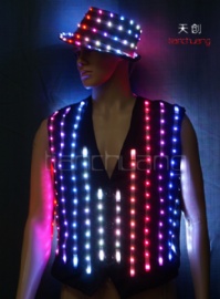 LED Vest With Hat