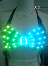 Full color LED Bra