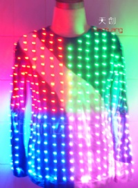 Full color LED T-shirt