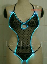 Sexy LED performance dance costume