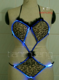 Sexy LED performance dance costume